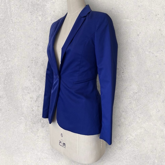 H&M Royal Blue Women's Blazer - Picture 3 of 10